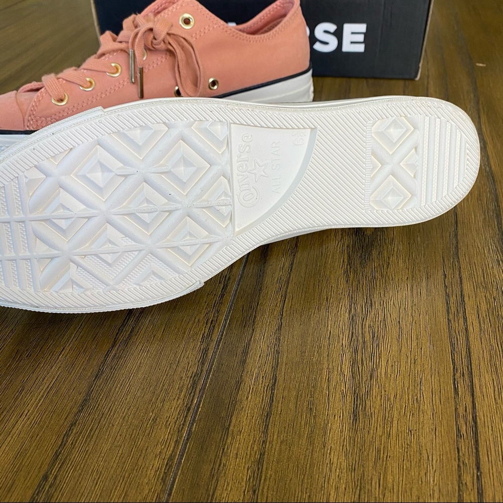 Converse mauve pink CTAS LIFT OX platform sneaker - Picture 9 of 11